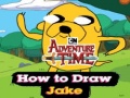 Lojë Adventure Time How to Draw Jake