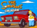 Lojë The Simpsons Car Jigsaw