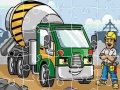 Lojë Construction Trucks Jigsaw