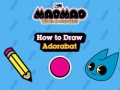 Lojë Mao Mao Heroes of Pure Heart How to Draw Adorabat