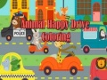 Lojë Animal Happy Drive Coloring