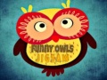 Lojë Funny Owls Jigsaw