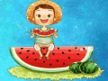 Lojë Watermelon and Drinks Puzzle