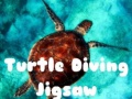 Lojë Turtle Diving Jigsaw