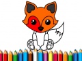 Lojë Fox Coloring Book