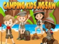 Lojë Camping kids jigsaw