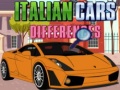Lojë Italian Cars Differences