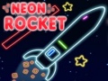 Lojë Neon Rocket