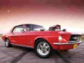 Lojë Classic Muscle Cars Jigsaw Puzzle 2