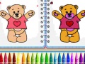 Lojë Cute Teddy Bear Colors