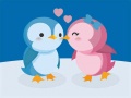 Lojë Cute Penguin Puzzle