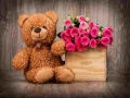 Lojë Cute Teddy Bears Puzzle