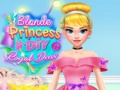Lojë Blonde Princess #DIY Royal Dress