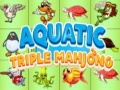 Lojë Aquatic triple mahjong
