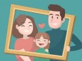 Lojë Happy Family Puzzle