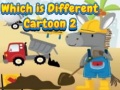 Lojë Which Is Different Cartoon 2