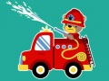 Lojë Animal Firetrucks Match 3