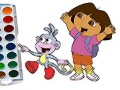 Lojë Cute Girl Coloring Book