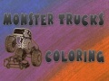 Lojë Monster Trucks Coloring