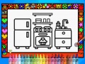 Lojë Color and Decorate Rooms