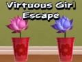 Lojë Virtuous Girl Escape