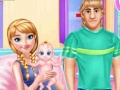 Lojë Pregnant Anna and Baby Care