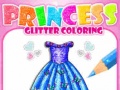 Lojë Princess Glitter Coloring