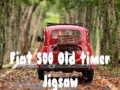 Lojë Fiat 500 Old Timer Jigsaw