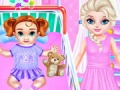 Lojë Little Elsa Caring Day