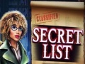 Lojë Secret List