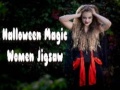 Lojë Halloween Magic Women Jigsaw
