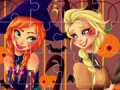 Lojë Princess Halloween Jigsaw