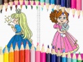 Lojë Beautiful Princess Coloring Book