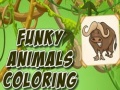 Lojë Funky Animals Coloring