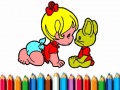 Lojë BTS: Baby Girl Coloring
