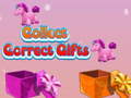 Lojë Collect Correct Gifts