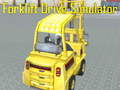 Lojë Forklift Drive Simulator