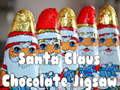 Lojë Santa Claus Chocolate Jigsaw