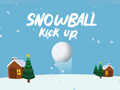 Lojë Snowball Kick Up