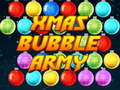 Lojë Xmas Bubble Army
