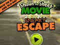 Lojë Shaun The Sheep: Movie Sneaky Escape