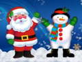 Lojë Christmas Snowman Jigsaw Puzzle