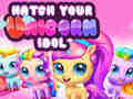 Lojë Hatch Your Unicorn Idol
