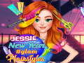 Lojë Jessie New Year #Glam Hairstyles