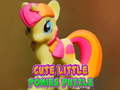 Lojë Cute Little Ponies Puzzle