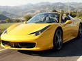 Lojë Ferrari 458 Spider Slide