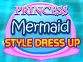 Lojë Princess Mermaid Style Dress Up