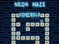 Lojë Neon Maze Control