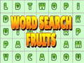 Lojë Word Search Fruits