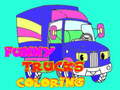 Lojë Funny Trucks Coloring